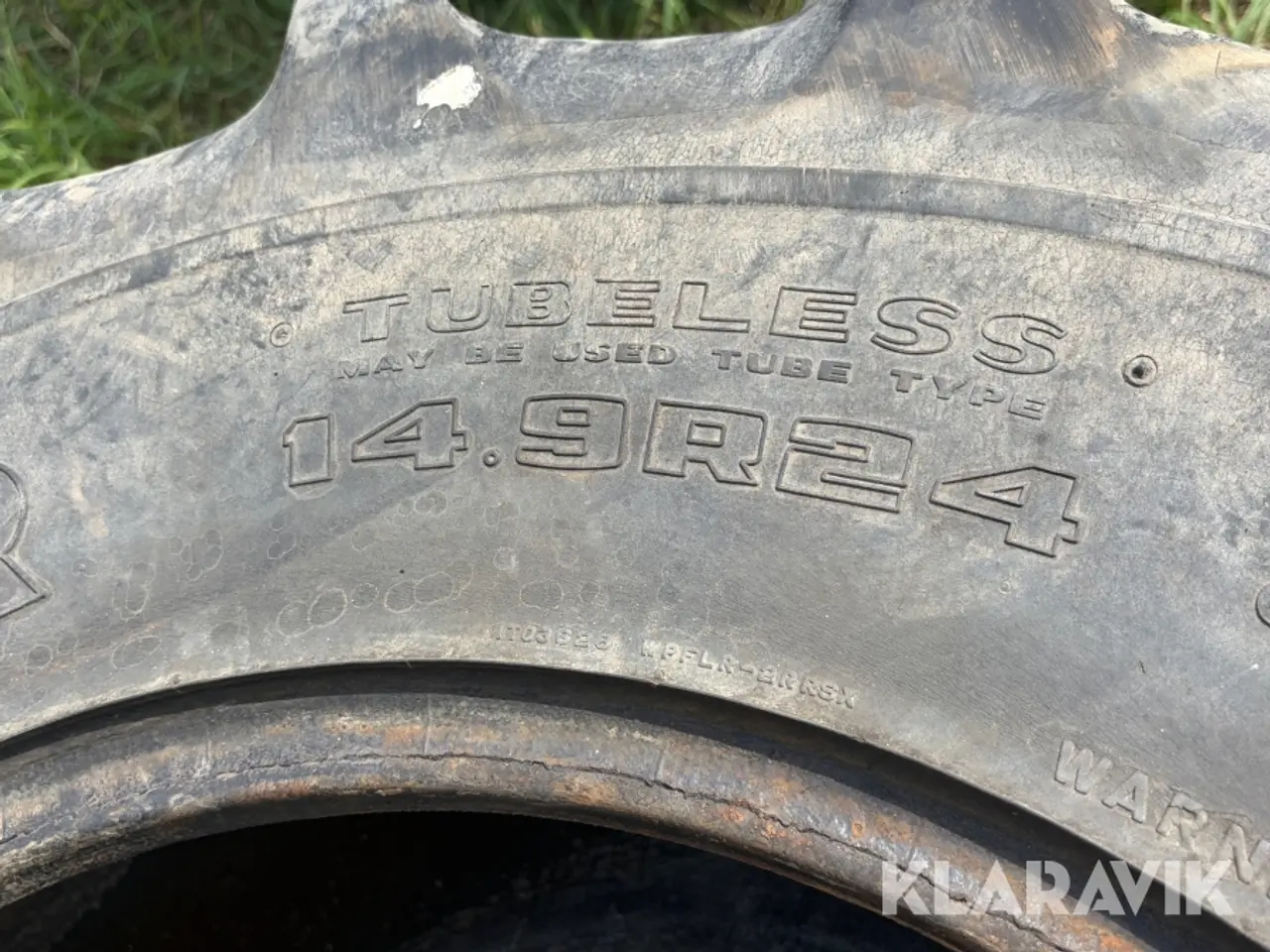 Billede 5 - Traktordæk Goodyear 14.9R24