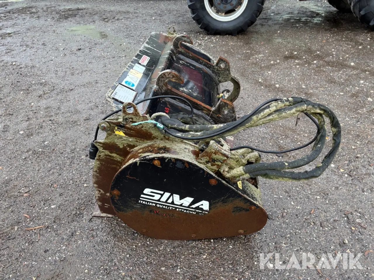Billede 8 - Betonblanderskovl Sima S25 - hydraulisk
