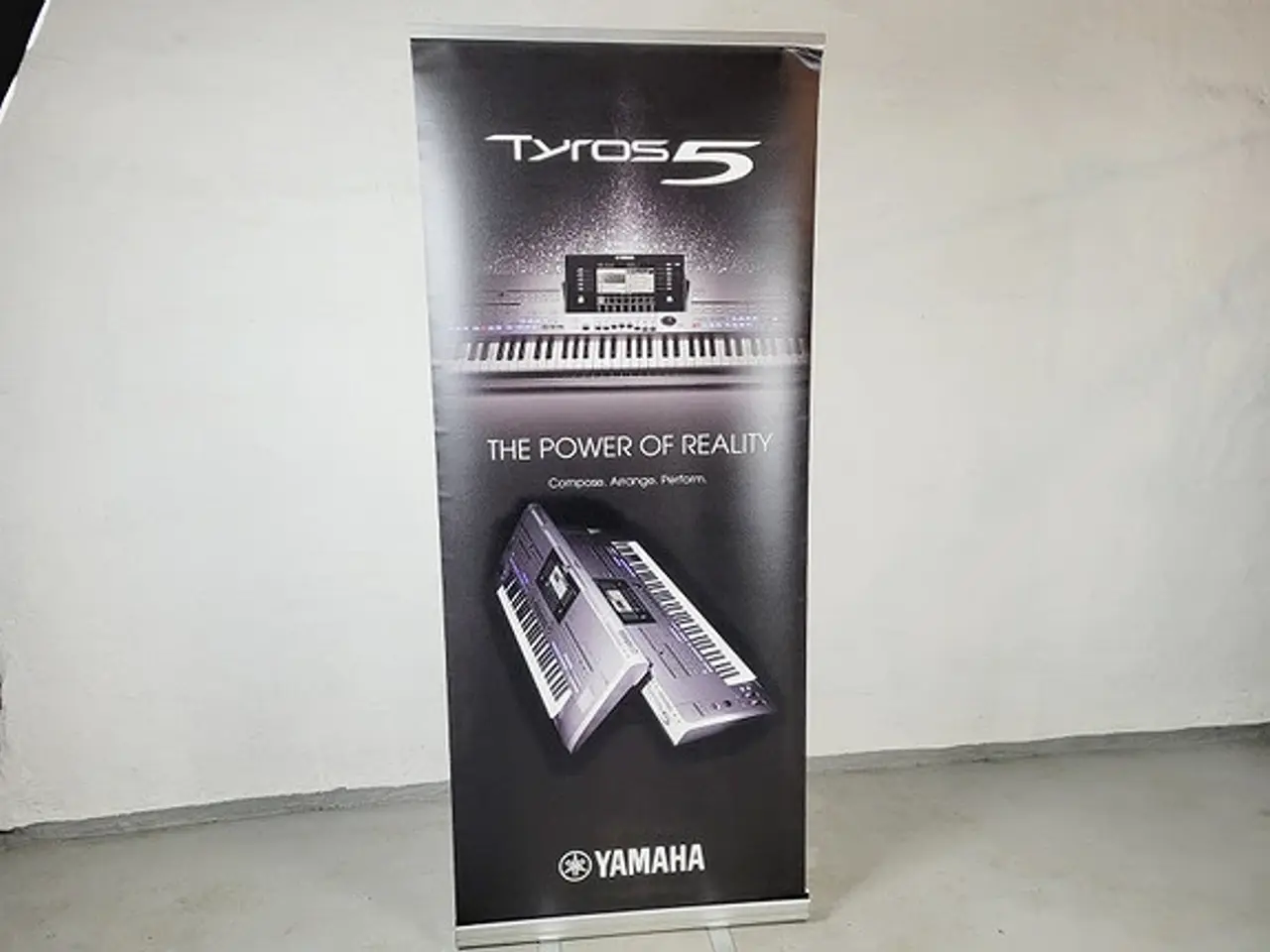 Billede 1 - ⭐️- STOR Yamaha Tyros 5 Banner Reklame