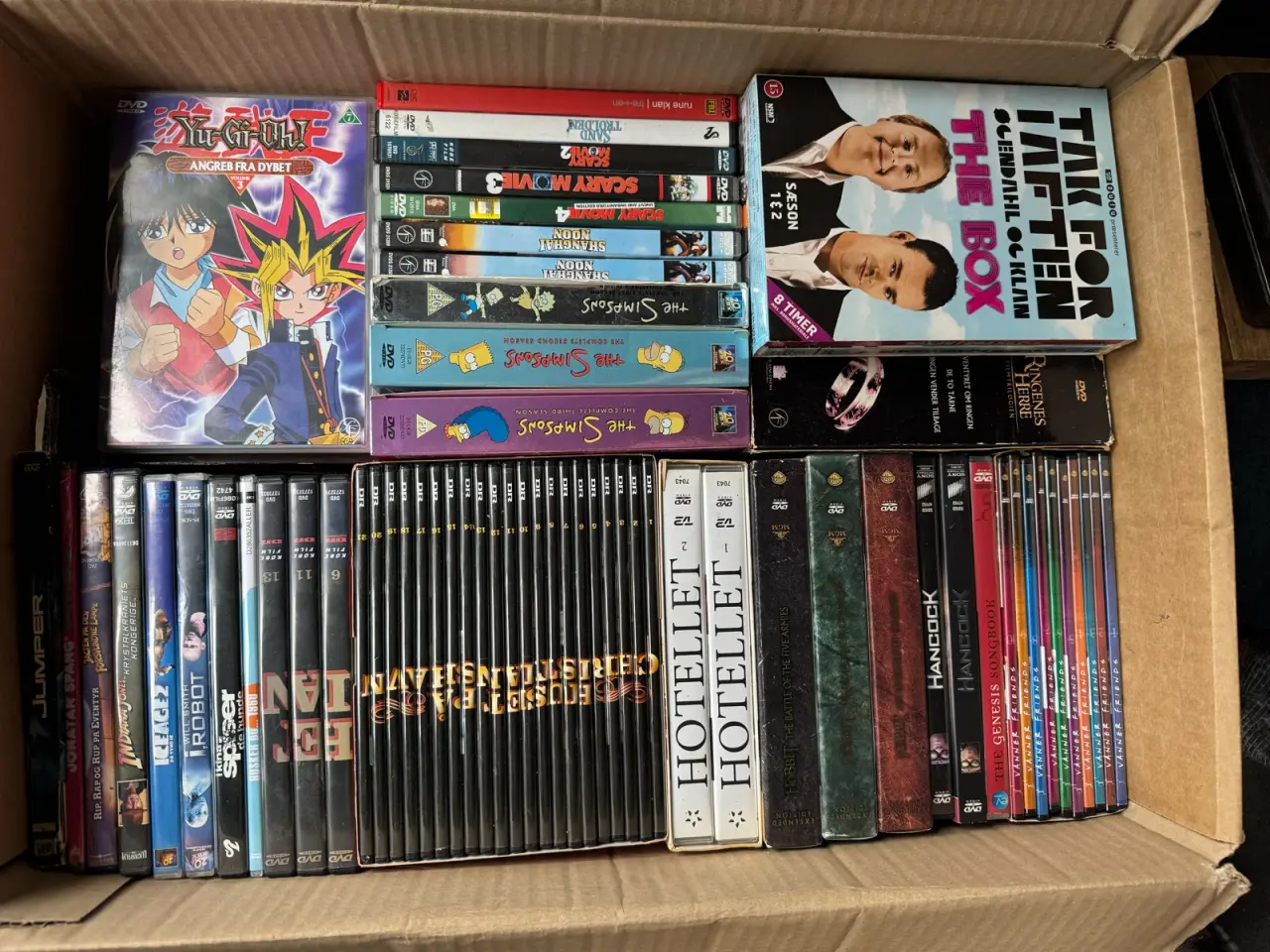 Billede 1 - Stor samling DVD-film og TV-serier – 60+ stk.