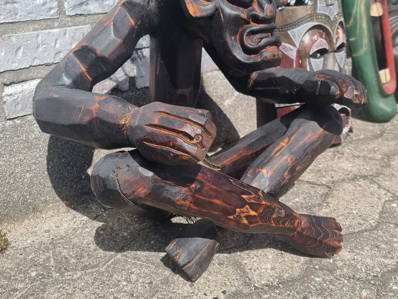 Billede 11 - Afrikanske figurer og masker.