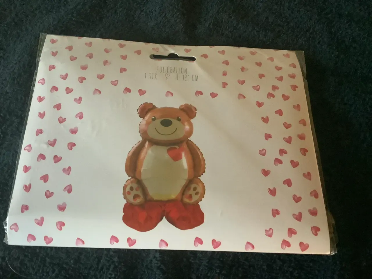 Billede 2 - Helt ny folieballon Bamse højde 121 cm