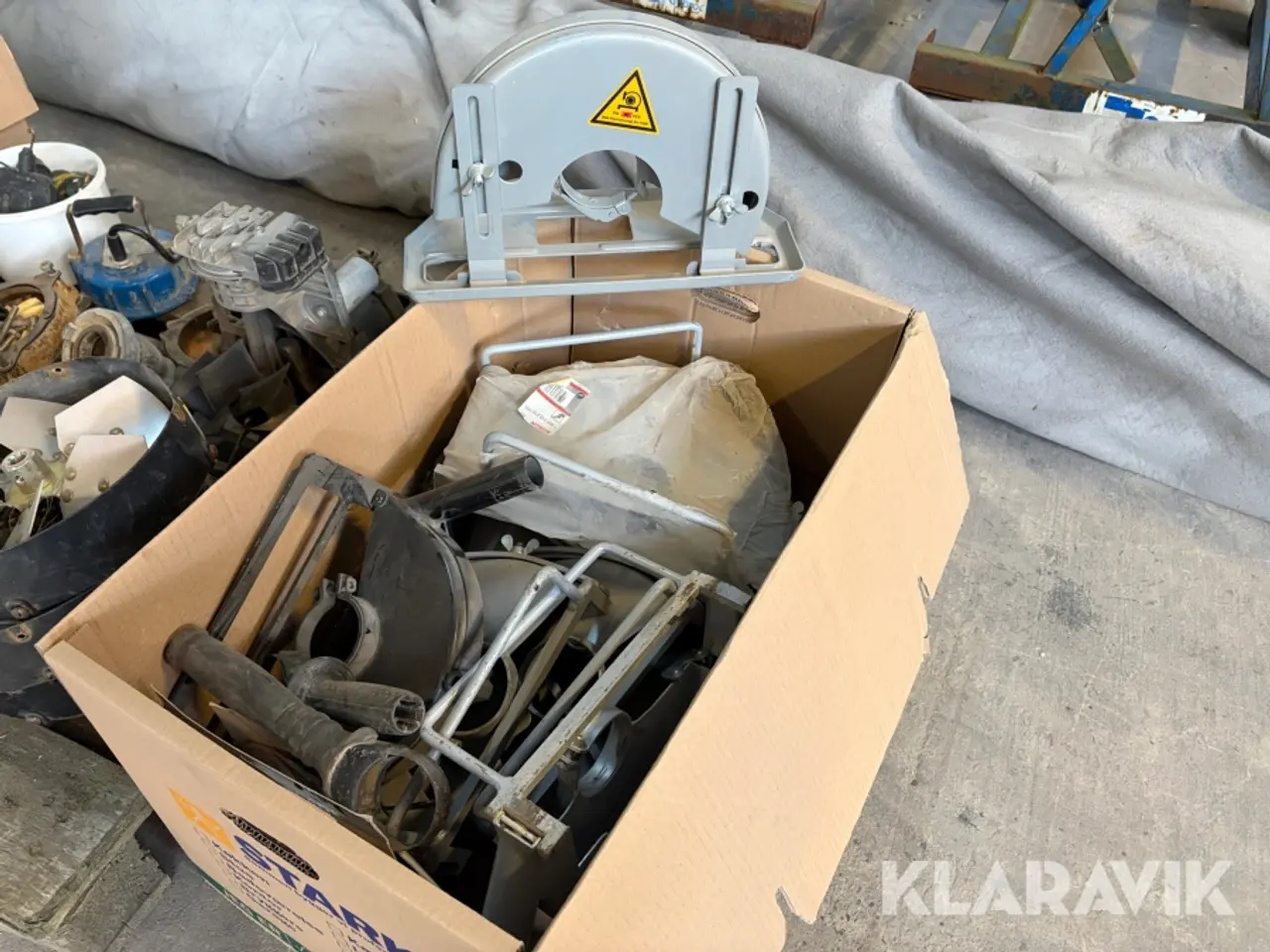Billede 1 - Samlet parti reservedele bl.a. motor-/ventilatordele,
