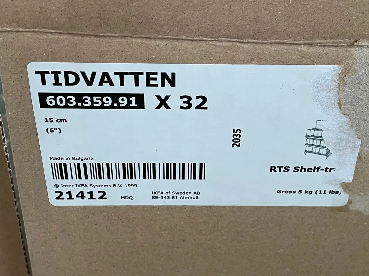 Billede 4 - TIDVATTEN Vaser fra IKEA
