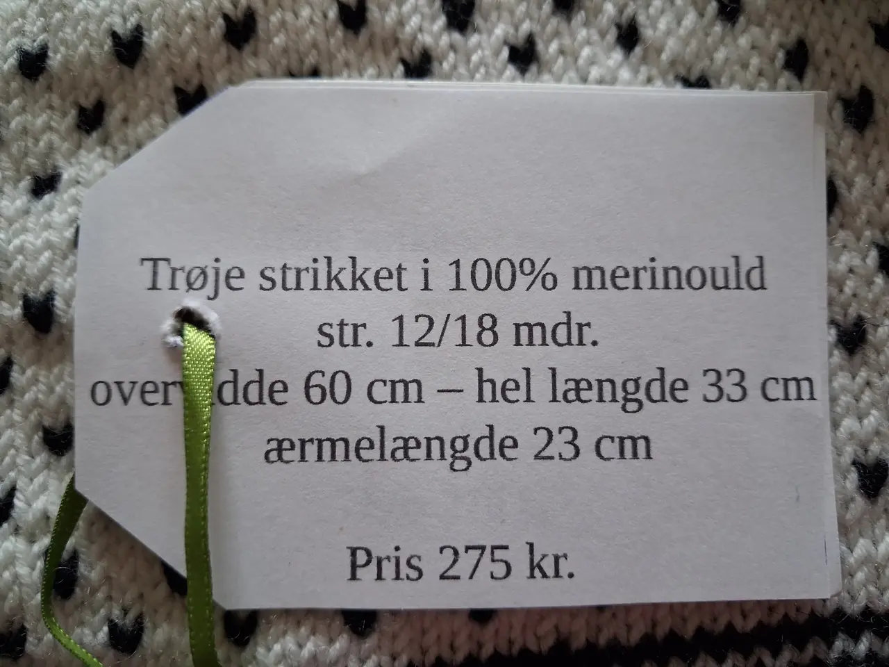 Billede 12 - Håndstrikket
