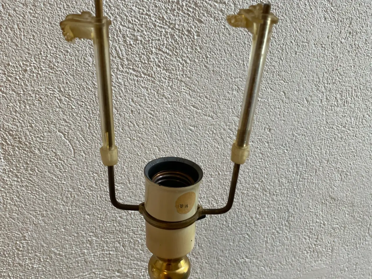 Billede 7 - Bordlampe messing look