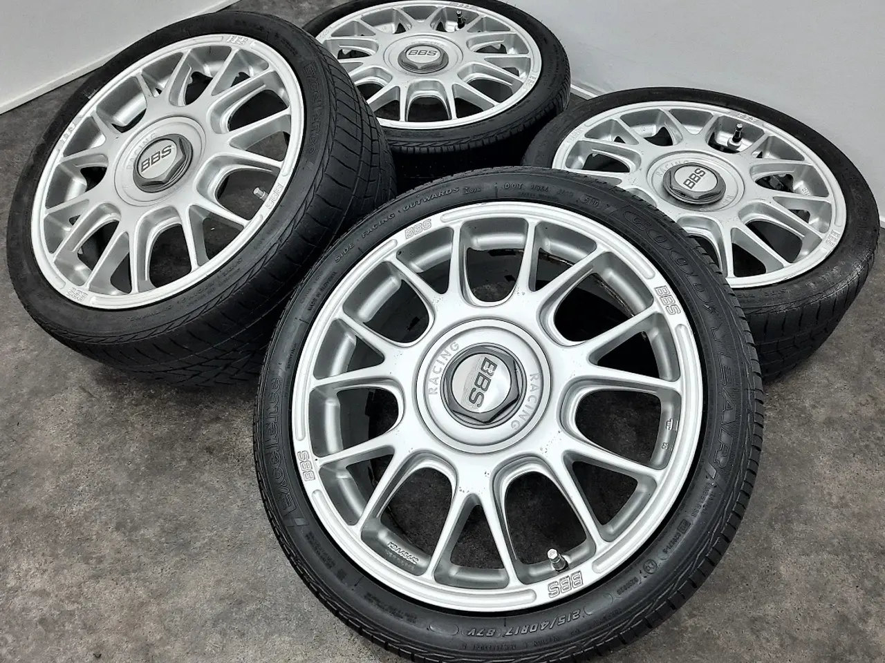 Billede 2 - 5x114,3 17" ET42 nav 67,1ø BBS Racing RF318