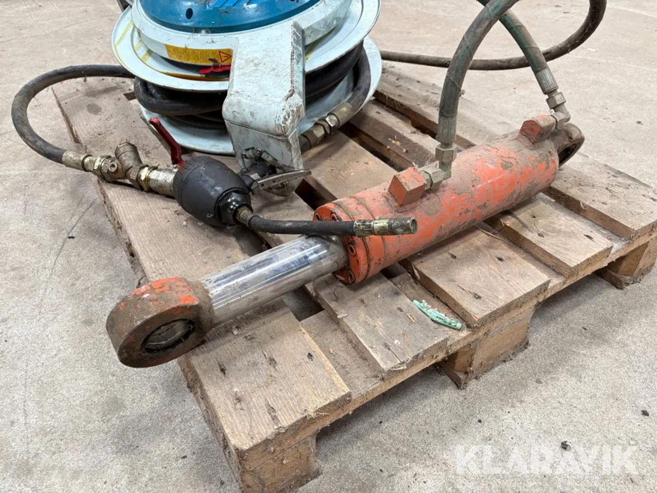 Billede 10 - Slangeopruller til hydraulik olie Nederman - 1 styk