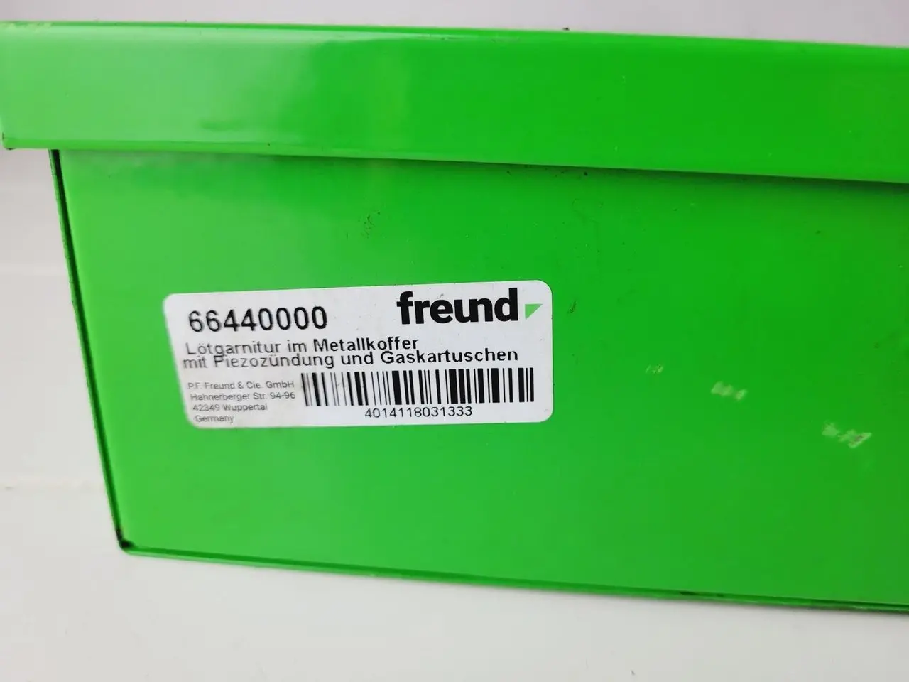 Billede 8 - ⭐️- Metaltransportkasse til Express / Freund Gaslo