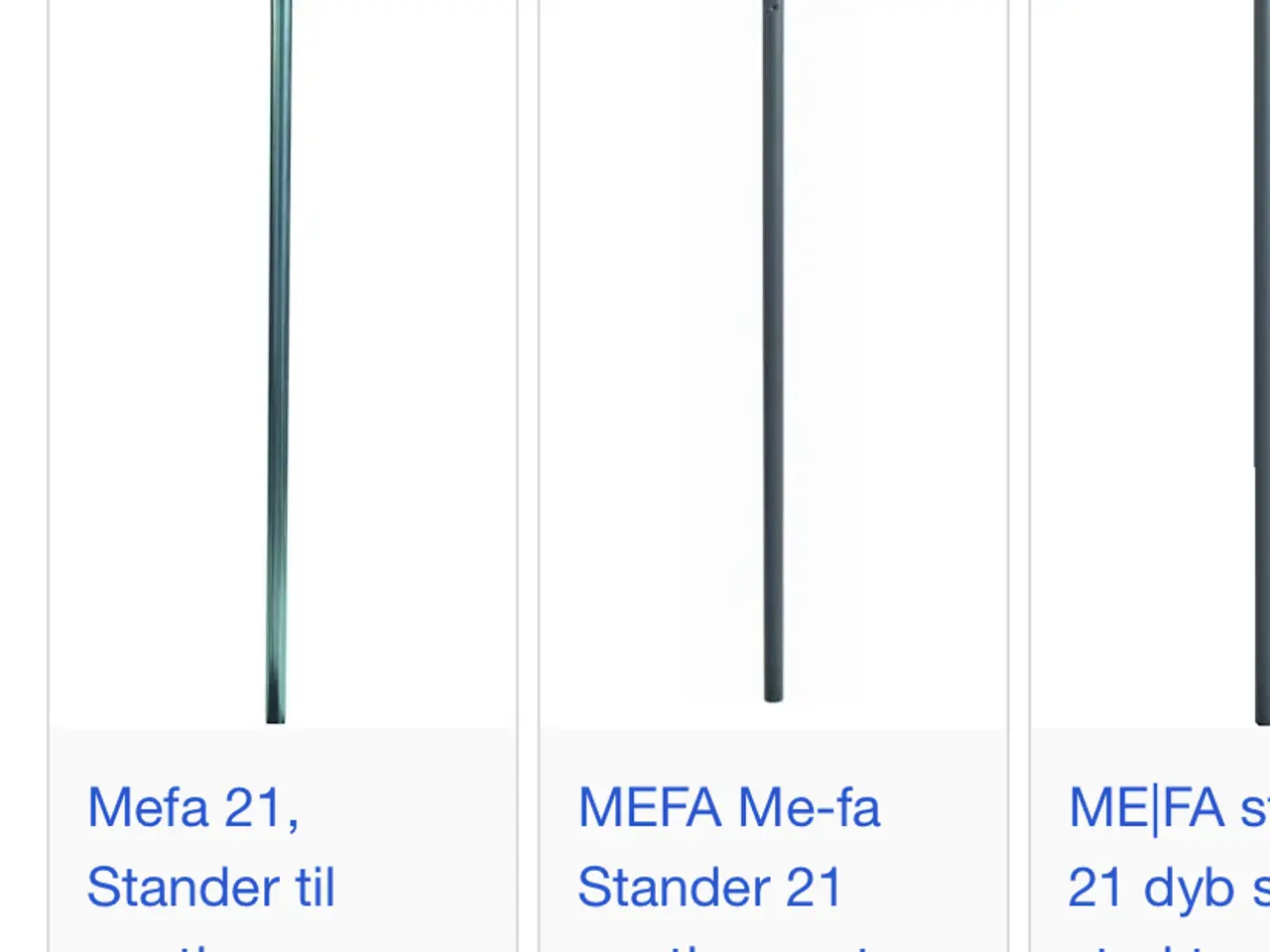 Billede 1 - Universal stander mefa 21