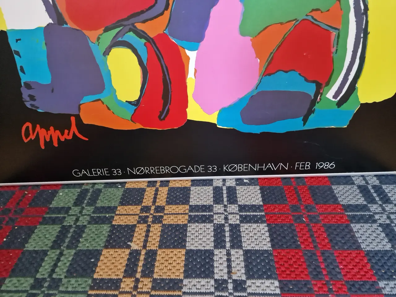 Billede 2 - KAREL APPEL udstillingsplakat