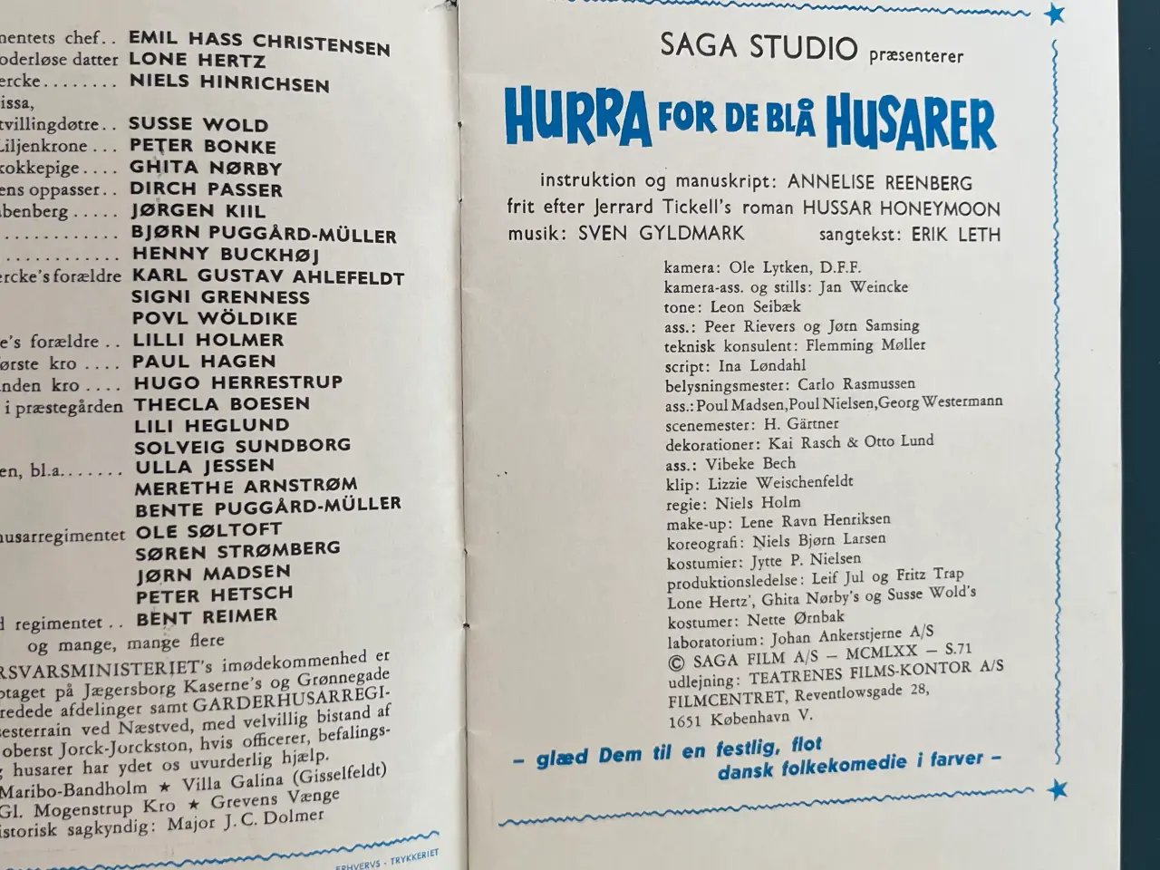 Billede 2 - Hurra for det blå husar