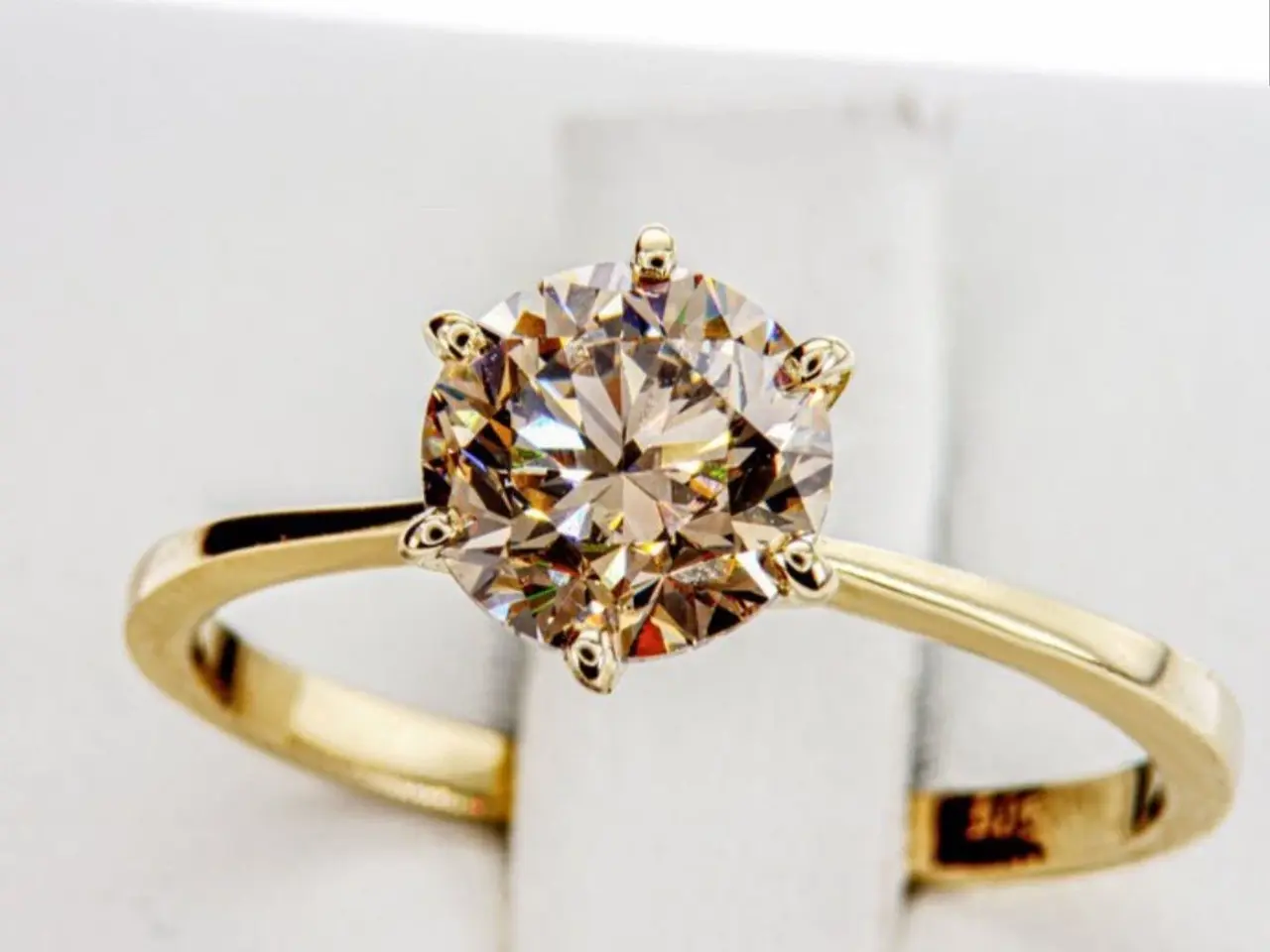 Billede 2 - Naturlig Diamantring 1.71ct