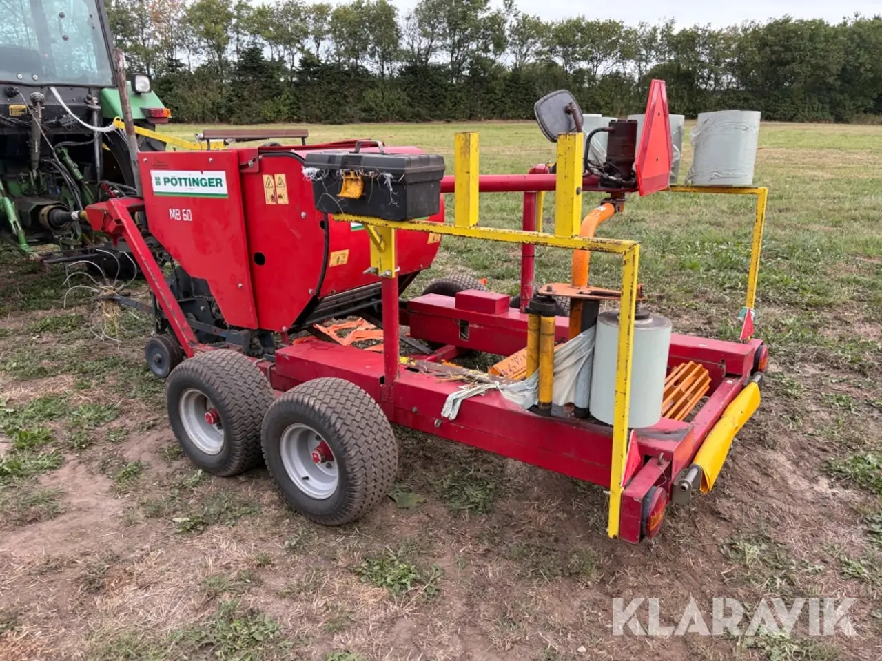 Billede 3 - Rundballepresser med indpakker Pöttinger Mb60