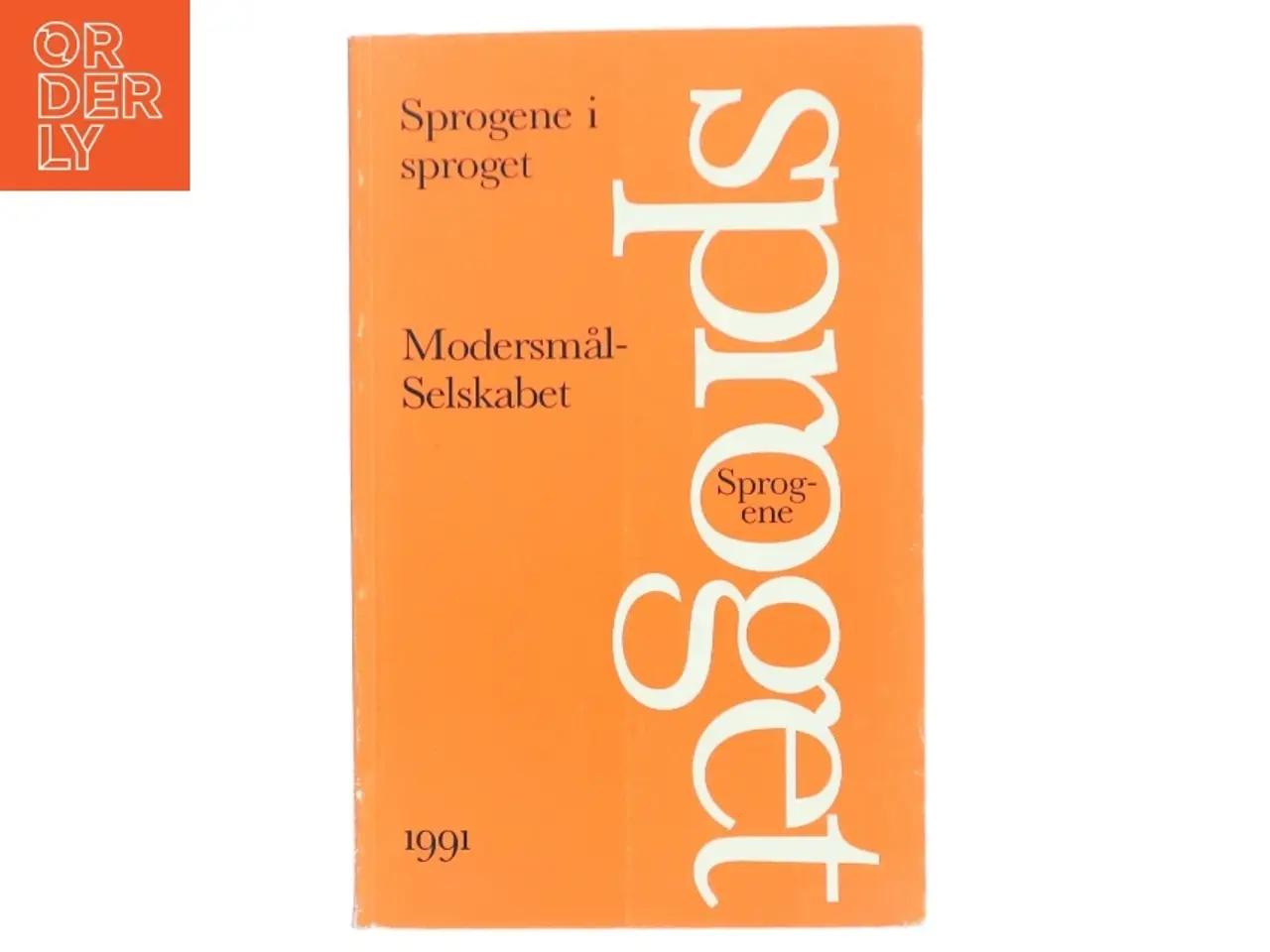 Billede 1 - Sprogene i Sproget bog fra Modersmål-Selskabet