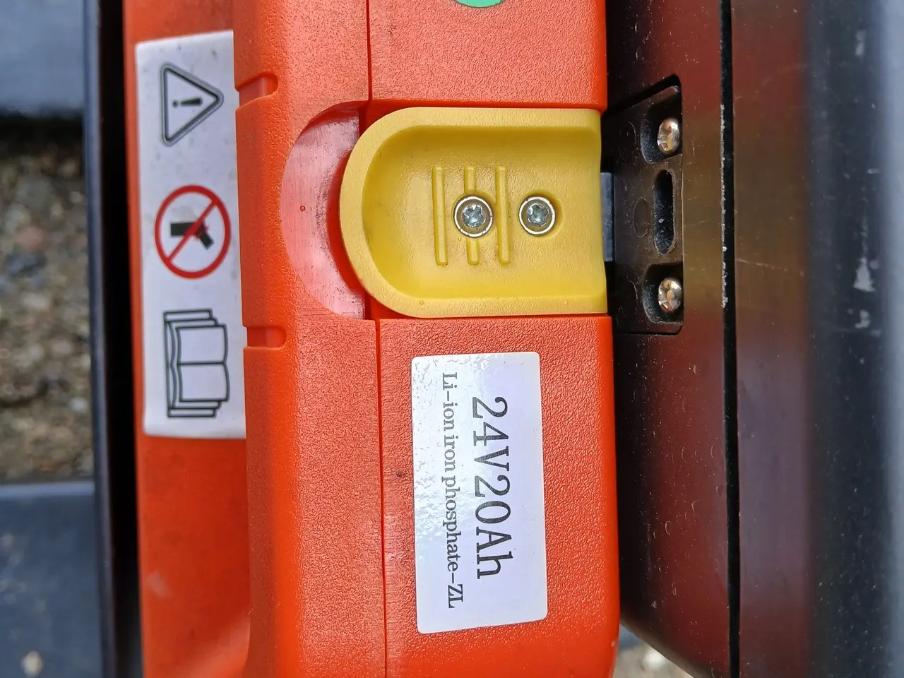 Billede 4 - El palleløfter 24v litium batteri 20ah