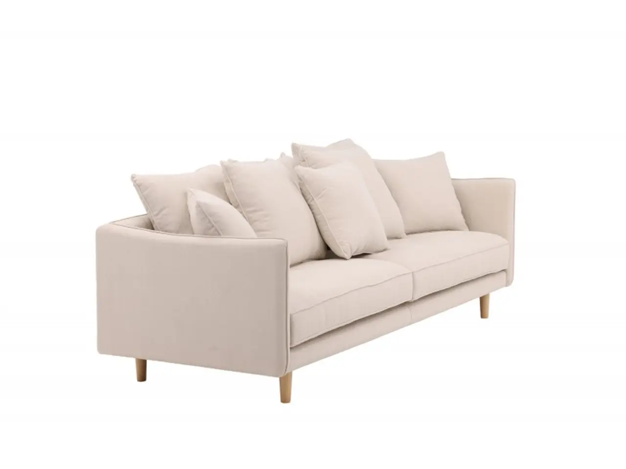 Billede 2 - Segelskaren 3 personers Sofa  - Beige Stof