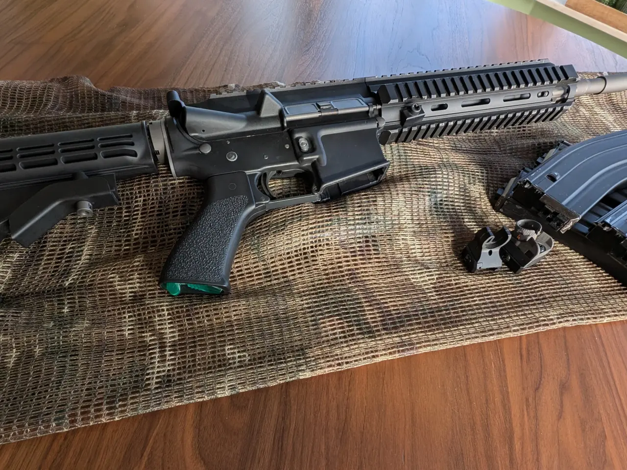 Billede 1 - WE H&K 416 / 888 GBB / GBBR riffel