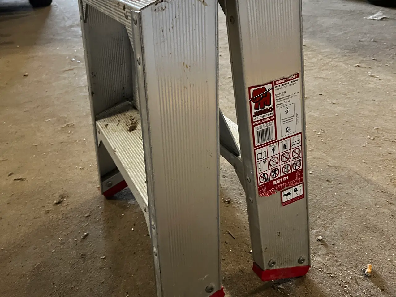 Billede 2 - Foldestige inkl. Trappestie JUMBO