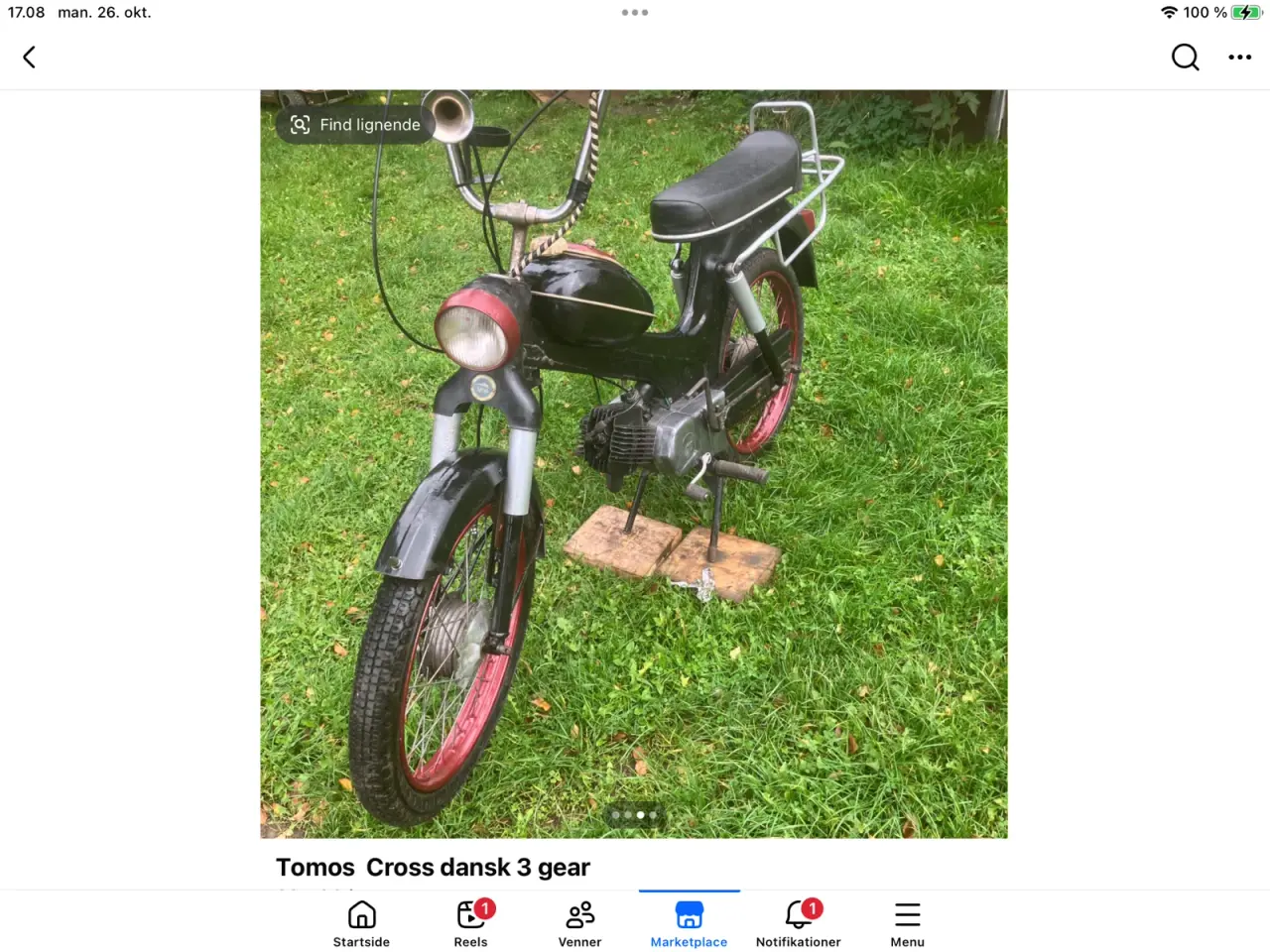 Billede 3 - Tomos cross 3 gear dansk