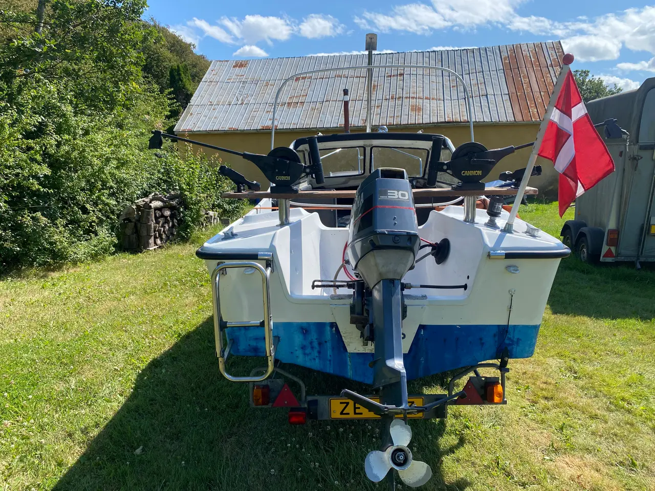 Billede 2 - Fin motorbåd med trailer og trolling udstyr