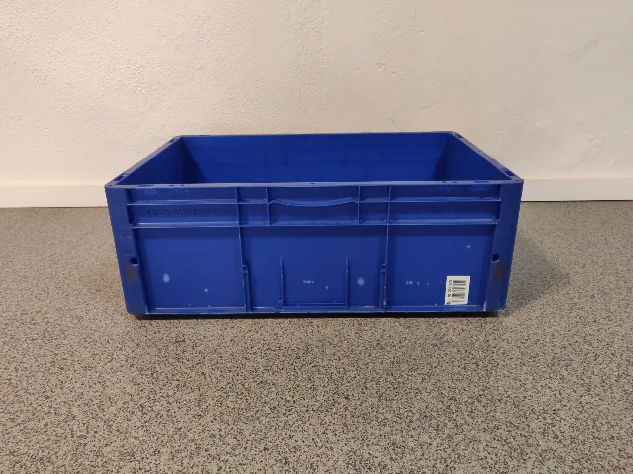 Billede 3 - Blå opbevaringskasse 590x395x220mm
