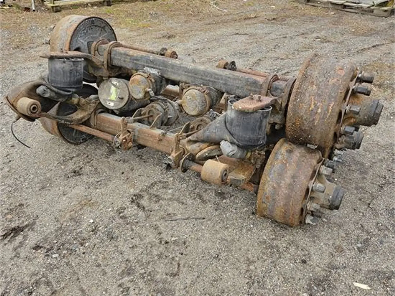 Billede 8 - BPW HSF 9010 ECO P - 3 styk axler /  axles 3 units