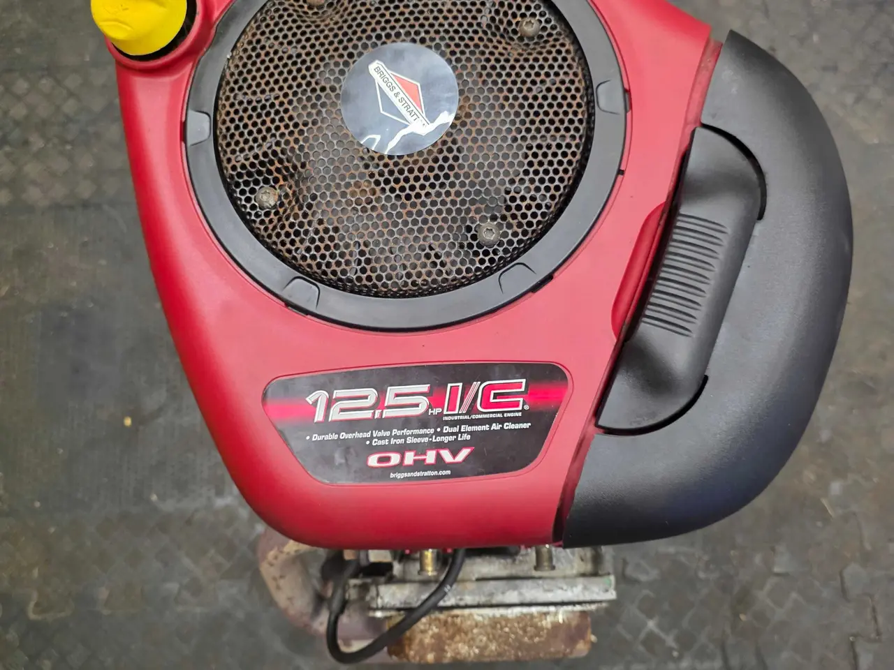 Billede 8 - Motor til havetraktor Briggs&stratton 12.5 hp 