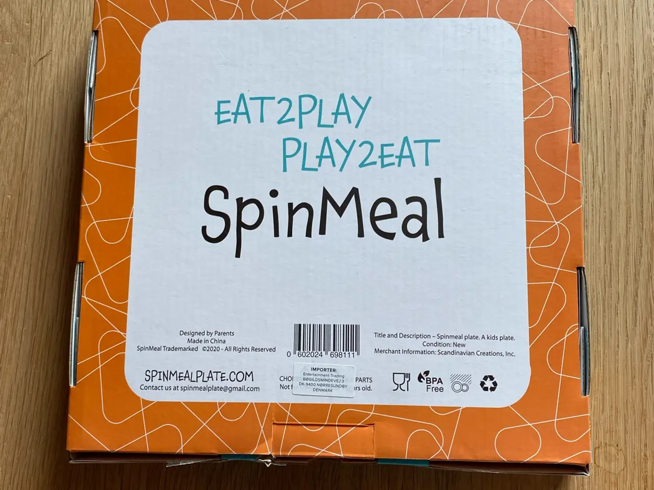 Billede 3 - Eat2Play tallerken