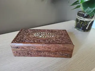 Flot træ cigaræske