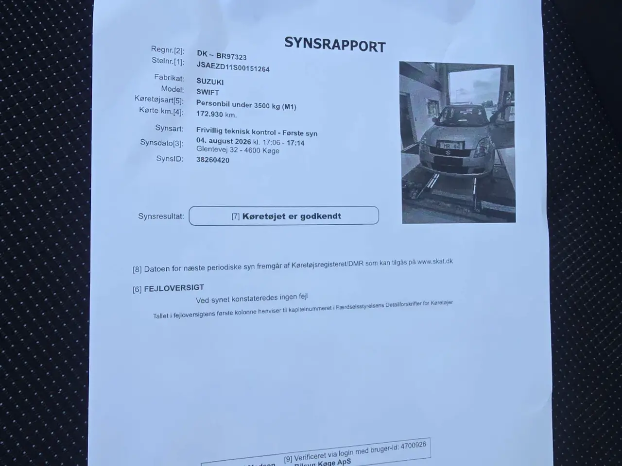 Billede 12 - Fuld servicebog