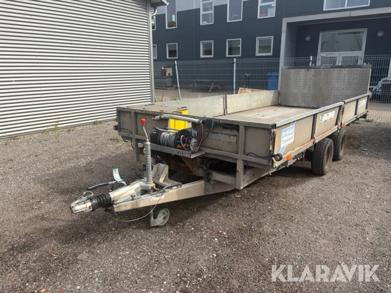 Billede 1 - Maskintrailer Ifor Williams Trailers 6 med tipfunktion