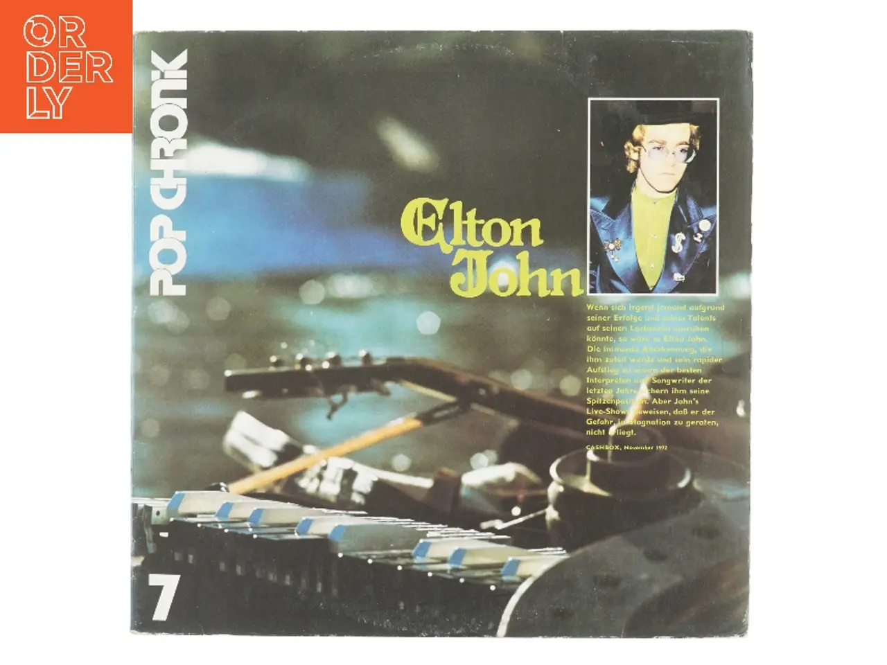 Billede 2 - Pop Chronik Elton John LP
