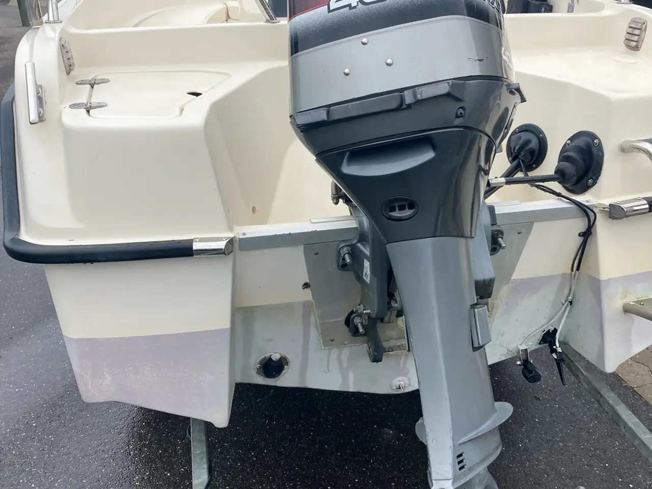 Billede 5 - Ørnvik 441 CLX styrepult båd med 40 HK Mariner