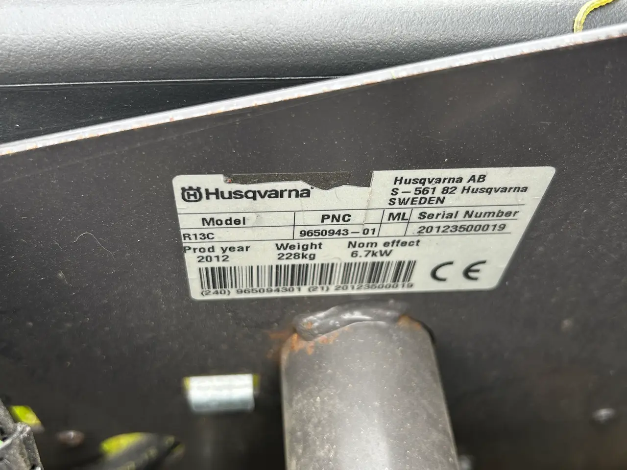 Billede 6 - Husquarna R 13 C