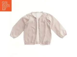 Lyserød cardigan fra H&M (str. 86)