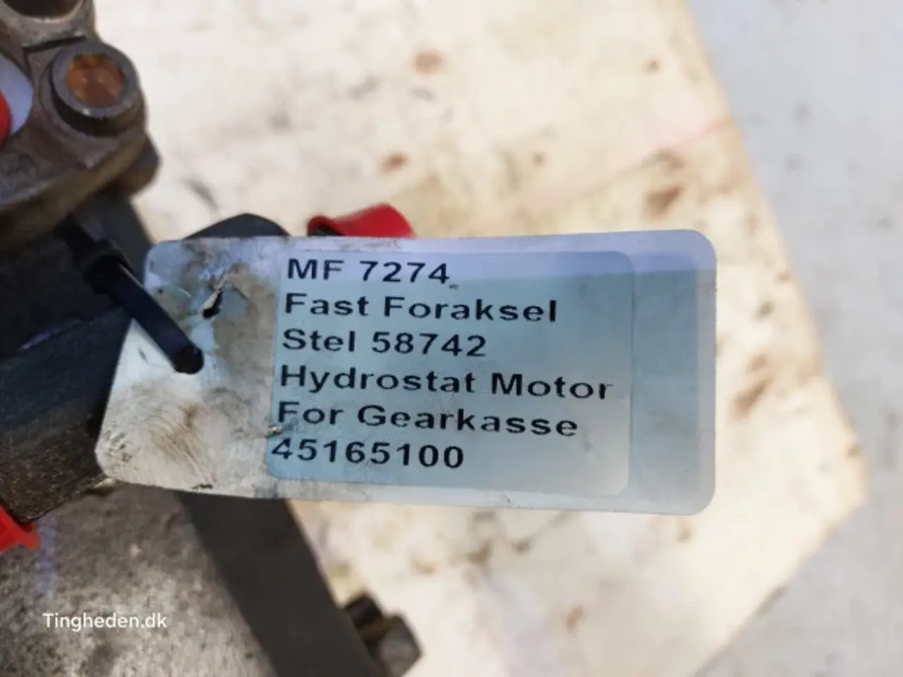 Billede 17 - Massey Ferguson 7274 Hydrostatmotor 45165100