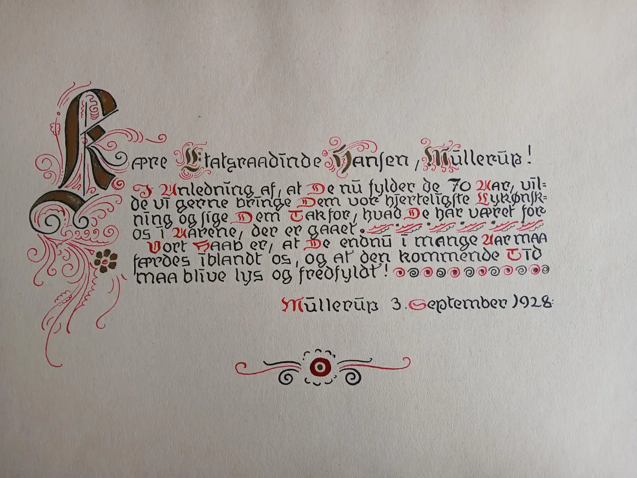 Billede 4 - Album med akvareller af Mullerup Slot