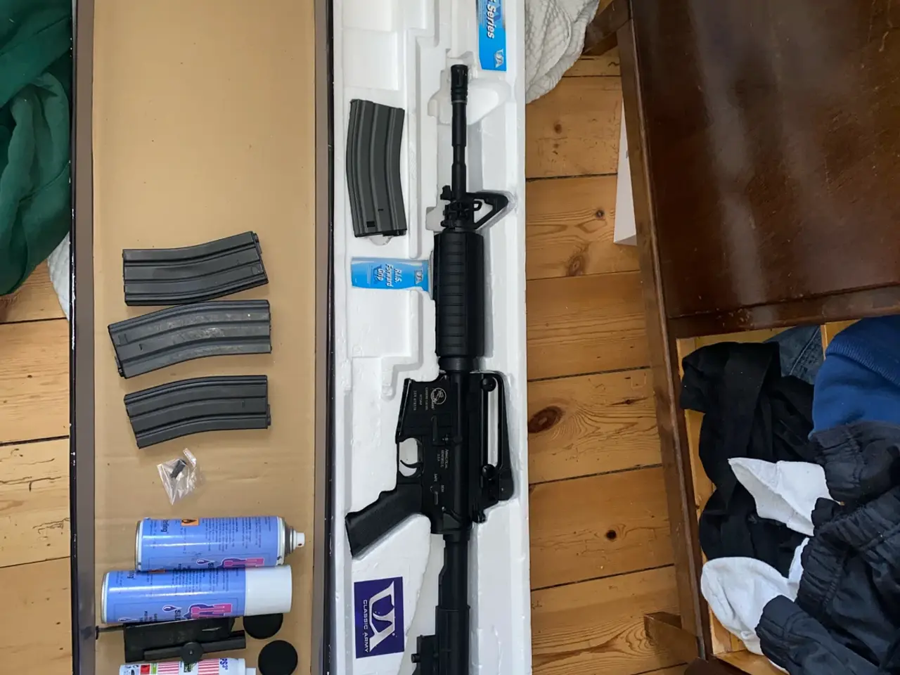 Billede 6 - M15a4 elektrisk airsoft gevær (Classic army)