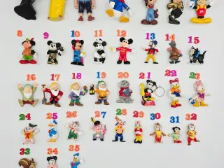 Disney figurer sælges til 20,- pr. stk.