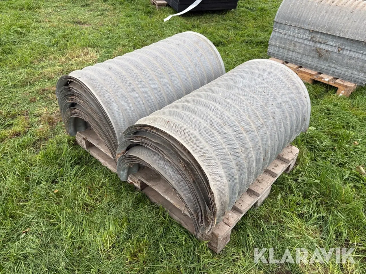 Billede 5 - Pansertoppe / tørrekanaler galvaniserede 49 styk