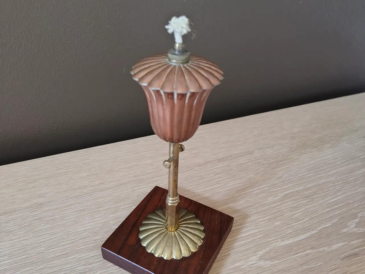 Billede 3 - Flot vintage olielampe