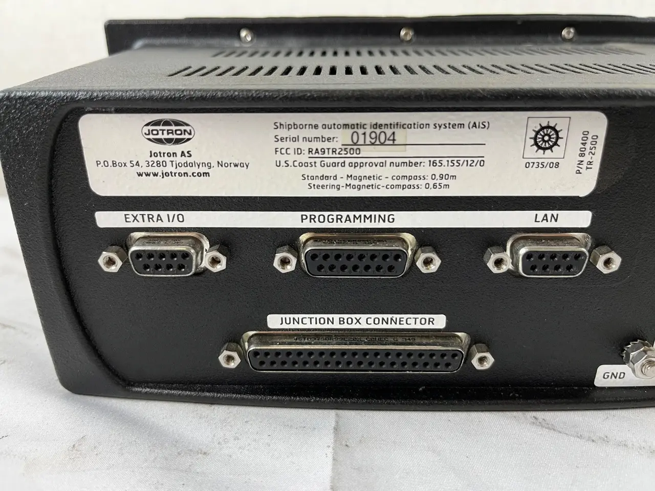 Billede 11 - Jotron Tron UAIS TR-2500 AIS Transponder Shipborne