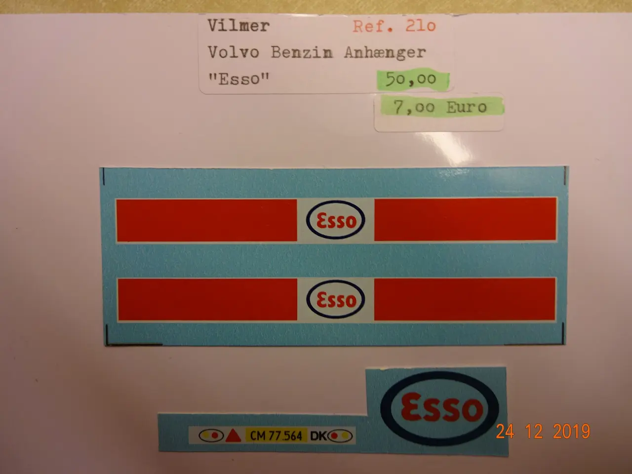 Billede 1 - Vilmer decal sæt 