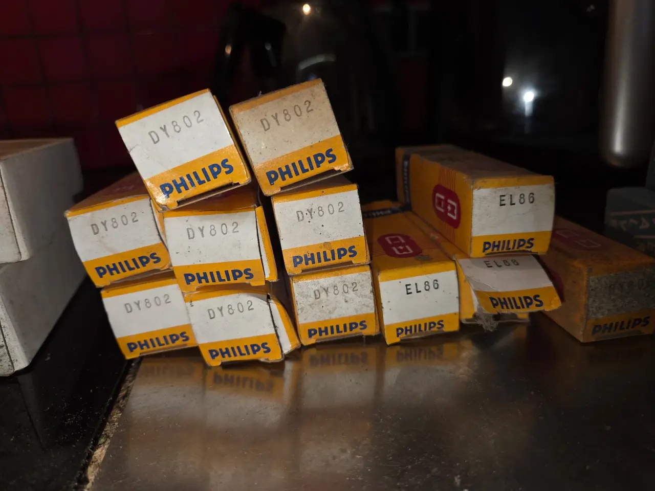 Billede 3 - Diverse radiorør / elektronrør (Philips & Chelmer