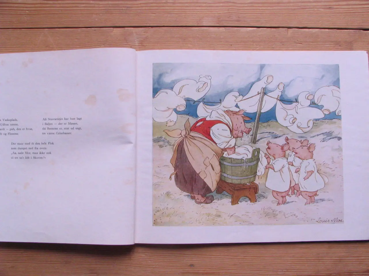 Billede 3 - Louis Moe (1857-1945). Tre smaa Grises Eventyr