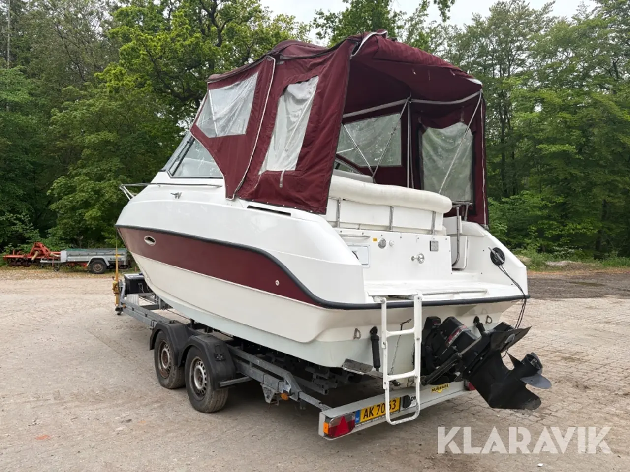 Billede 3 - Båd Larson 258 MidRange CabinCruiser m./Humbaur trailer