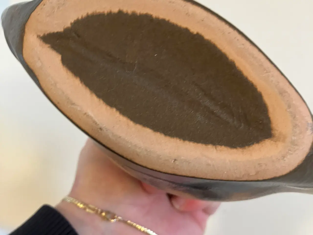Billede 5 - Ovalformet keramik vase
