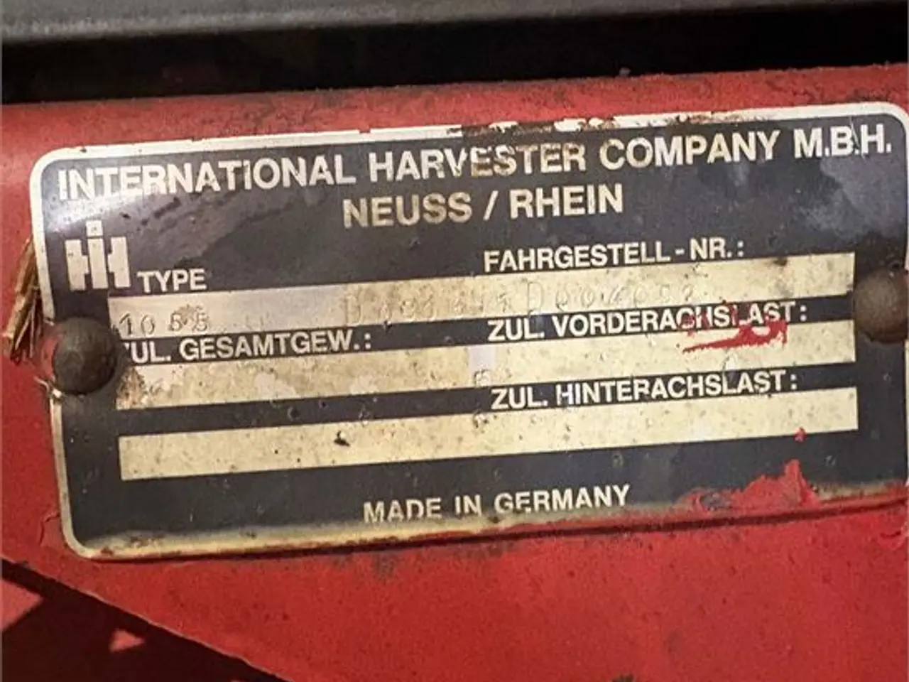 Billede 28 - International IH 1055