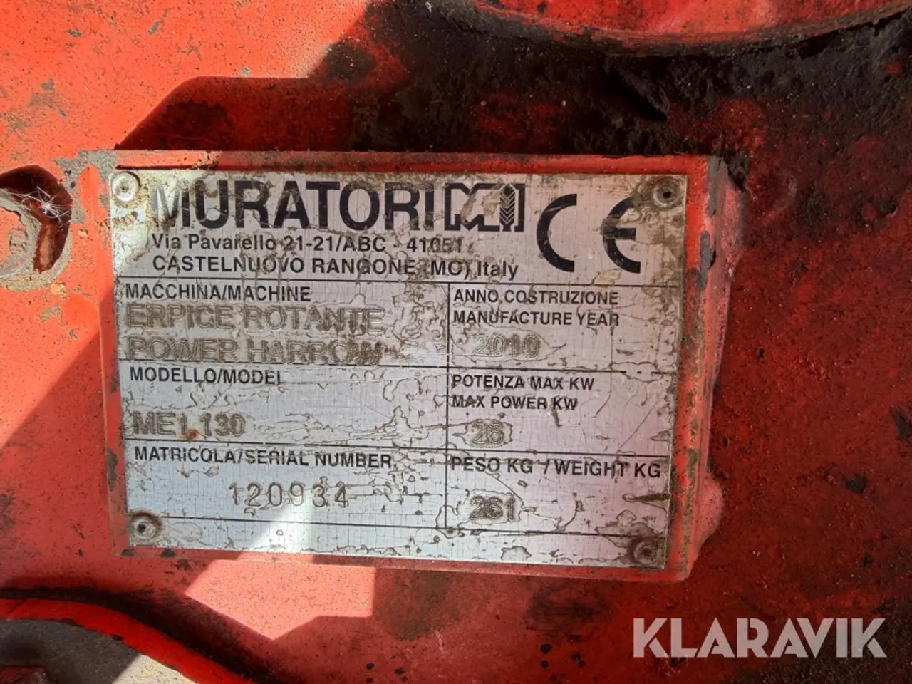 Billede 8 - Rotorharve Muratori ME1-130